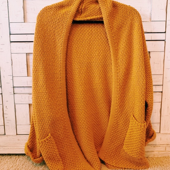 Zaful Sweaters - orange cardigan ✰